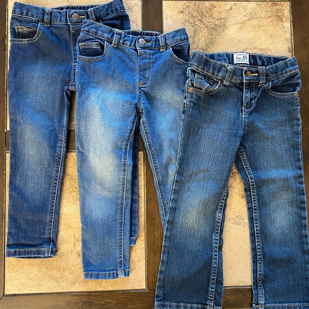 Lot of 4T Girls Jeans (3 for $15!)